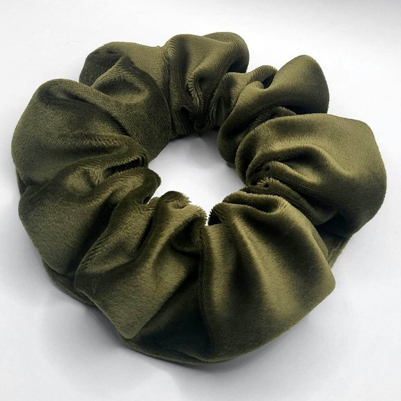Wide Elastic Scrunchie Anti-Crease Extra Strength Hold - Picture 2 of 2